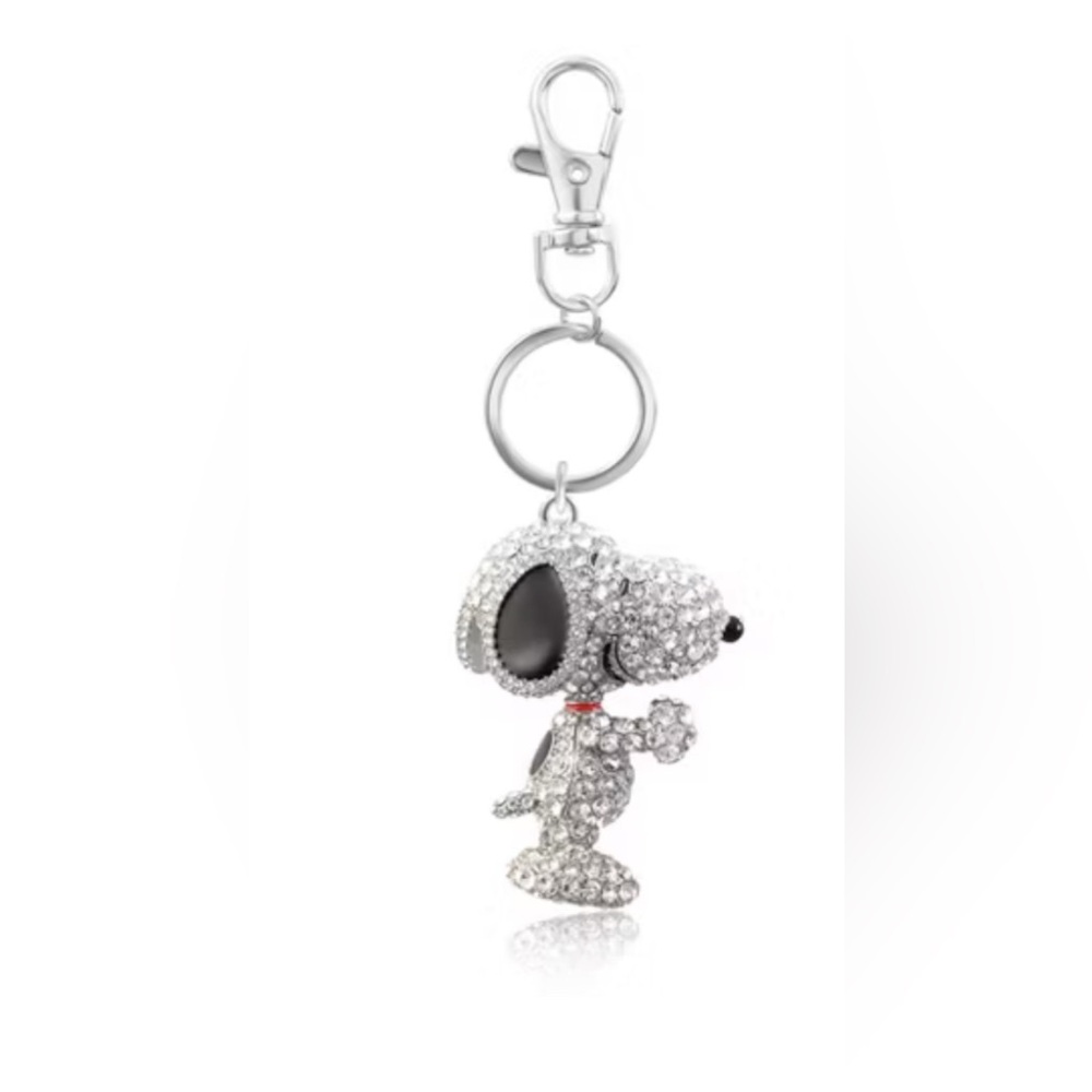 Peanuts Snoopy Pave 3D Bling Keychain -
bagcharm